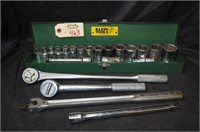 Mixed SAE Socket Wrench Set
