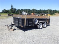 2007 Big Tex 14' T/A Utility Trailer