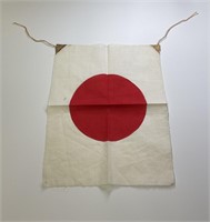 Vintage WWII Japan Flag Measures 10" x 13"