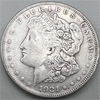 1921-S Morgan Silver Dollar