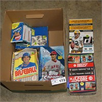 Assorted Sports Cards - PACKS HAVE BEEN OPENED