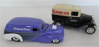 (2) Diecast Vehicles Including Snap On Bank &