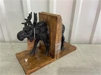 Moose Bookends