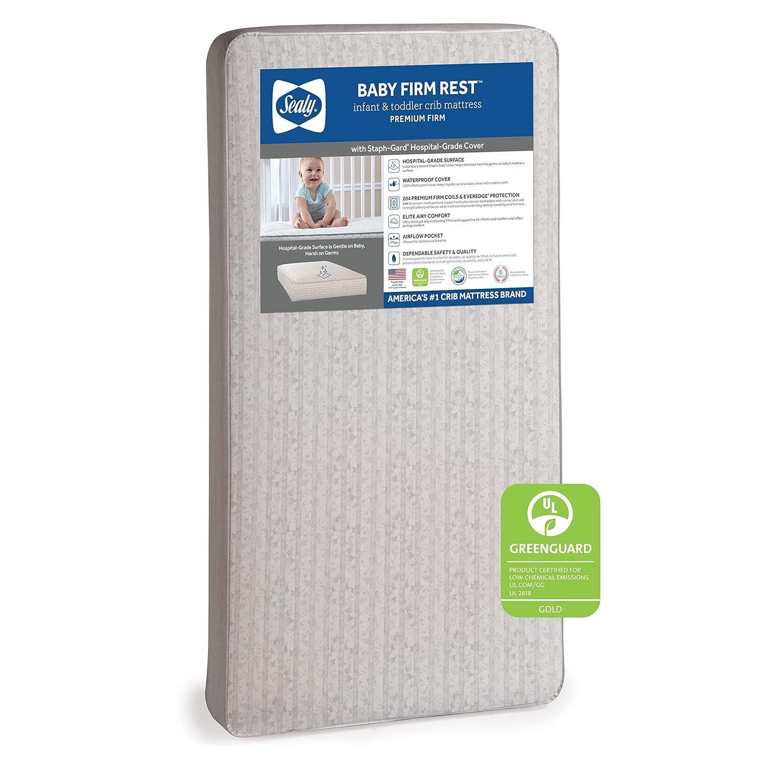 Dual 2-Stage Crib Mattress 52x28