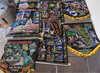 W - LOT OF COLLECTIBLE BANNERS (H56)
