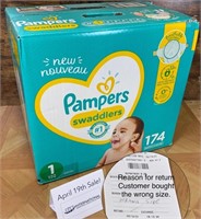 Pampers Swaddlers (8 to 14 lb)