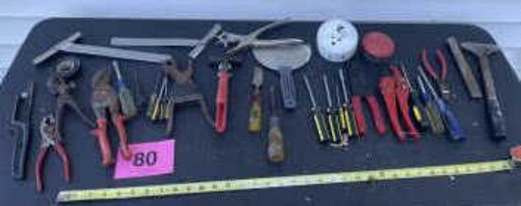 Miscellaneous Tools Including Craftsman