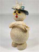 VINTAGE WESTERN GERMANY SNOWMAN CANDY CONTAINER