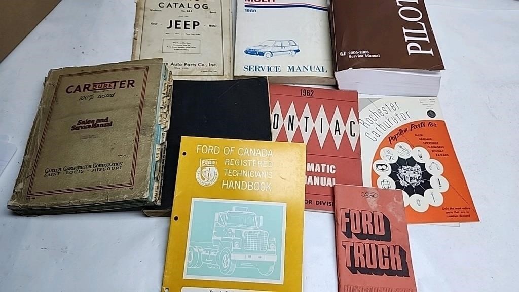 Car Truck Manuals lot Jeep NISSAN Ford Chrysler