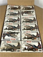 FULL CASE OF 12 REVELL DON PRUDHOMME MODEL KITS