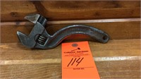 Robinson 8” curved adjustable wrench