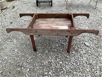 Barn Wood Planter Stand PU ONLY