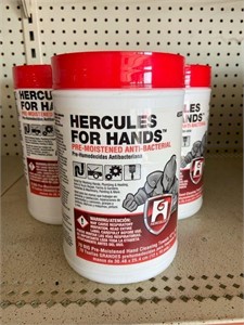 Hercules For Hands Anti-Bacterial Wipes