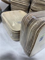 2 x 25PC PALM LEAF BIODEGRADABLE DISPOSABLE