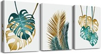 Abstract Painting Leaves Wall Pictures Artwork