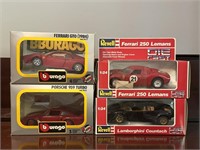 Bburago & Revell Die Cast Cars