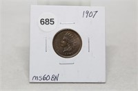 1907 Cent-MS 60 BN