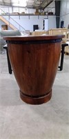 Barrel Style Side Table