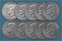 1972 Roll of Eisenhower IKE Dollars