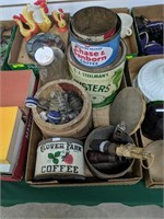Box Lot Vintage Items