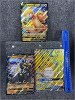 3 Jumbo Pokemon Cards