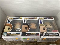 3 Pop! Figures