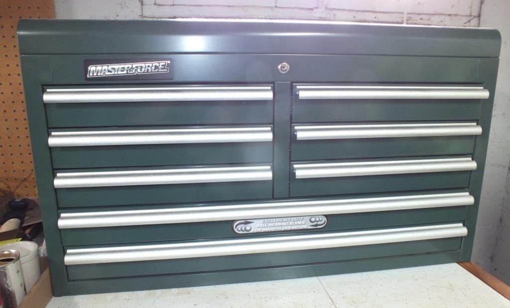 MASTERFORCE TOOL CHEST LIKE NEW