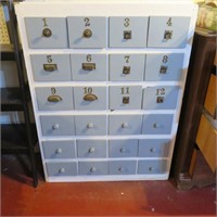 Apothecary Cabinet/Storage - Wood/Painted 24