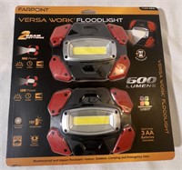 FARPOINT Floodlights WHITE 600lm. (2pk.)