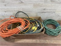 flat of extension cords