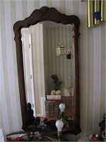 Beautiful Wooden Framed Decorative Mirror