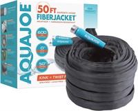 Aqua Joe 50ft Ultra Flexible Fiberjacket Hose