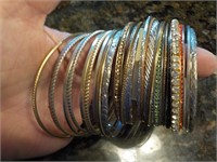 Bangle bracelets