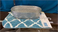 Better Homes & Garden Galvanized Tub & New Bath