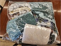 Large assortment of various linens