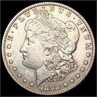 1898-S Morgan Silver Dollar CLOSELY UNCIRCULATED