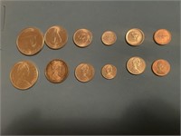 1967 Canadian Coin Set 1867-1967 Centennial