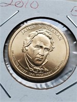 BU 2010 James Buchanan Presidential Dollar