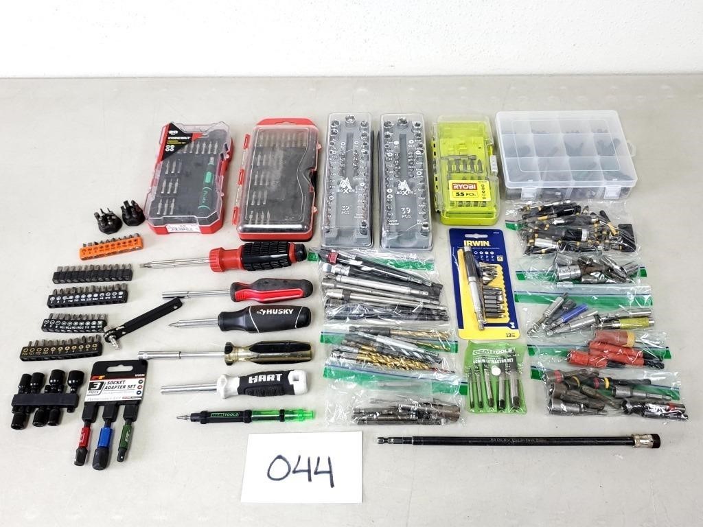 Drill Bits and Multi-Bit Screwdrivers (No Ship)