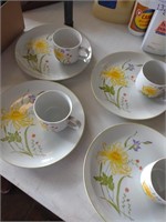Flower tea/ dessert sets