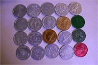 20 Assorted Tokens/ Souvenir Coins Group B