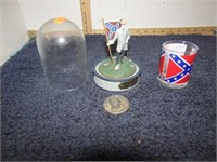 ROBERT E LEE LIMITED ED FIGURE & GLASS