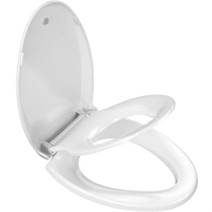 New Toilet Seat with Toddler Toilet Seat Built