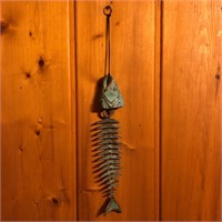 Hanging Metal Fish Decoration