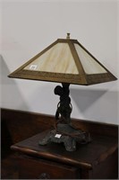 ANTIQUE FIGURAL TABLE LAMP