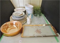 Large Group of Misc Glassware & Dishes