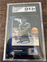 Panini Instant Jalen Duren Auto /99 SGC 9.5