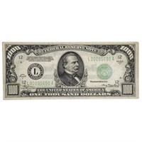 FR. 2212-L 1934-A $1,000 FRN SAN FRANCISCO, CA AU