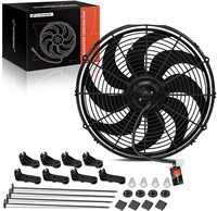 A-Premium 16' Slim Radiator Fan  12V