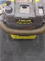 RYOBI 18V 1 Gallon Wet Dry Vacuum Tool Only